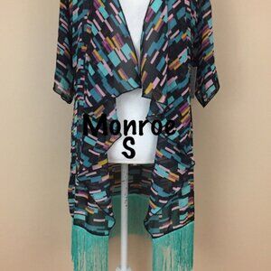 LuLaRoe Monroe Cover Up/Kimono brand new with tags
